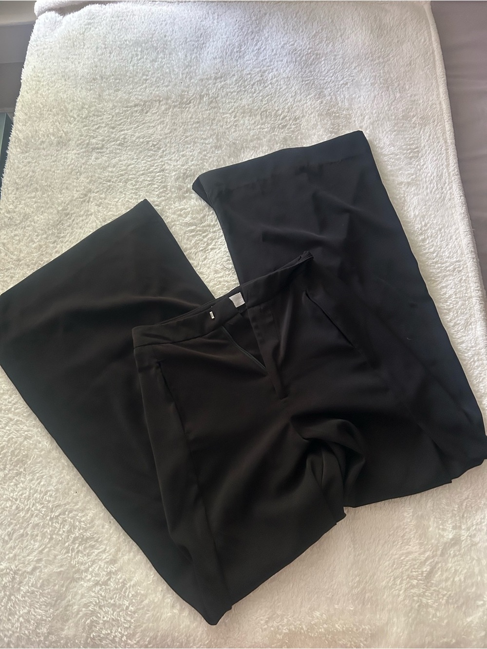 Lucca Couture Black Wide-Leg Pants